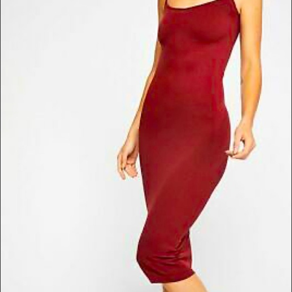🌈*2* Free People Seamless slip(red and black)